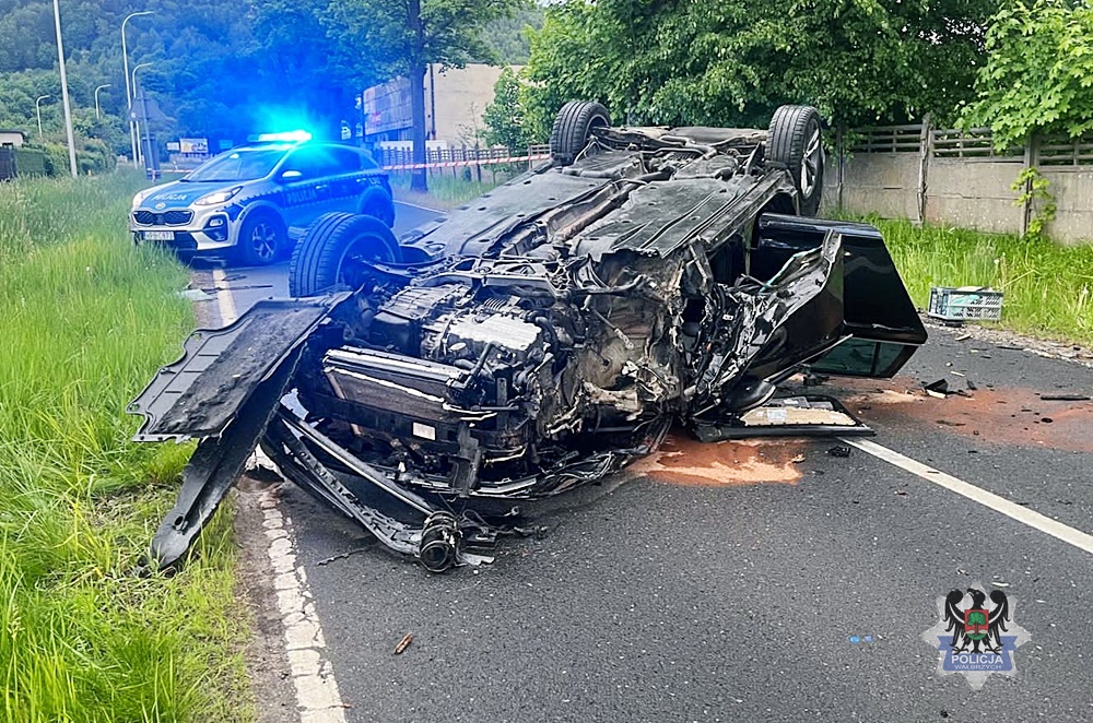 Motocyklista zginął na miejscu