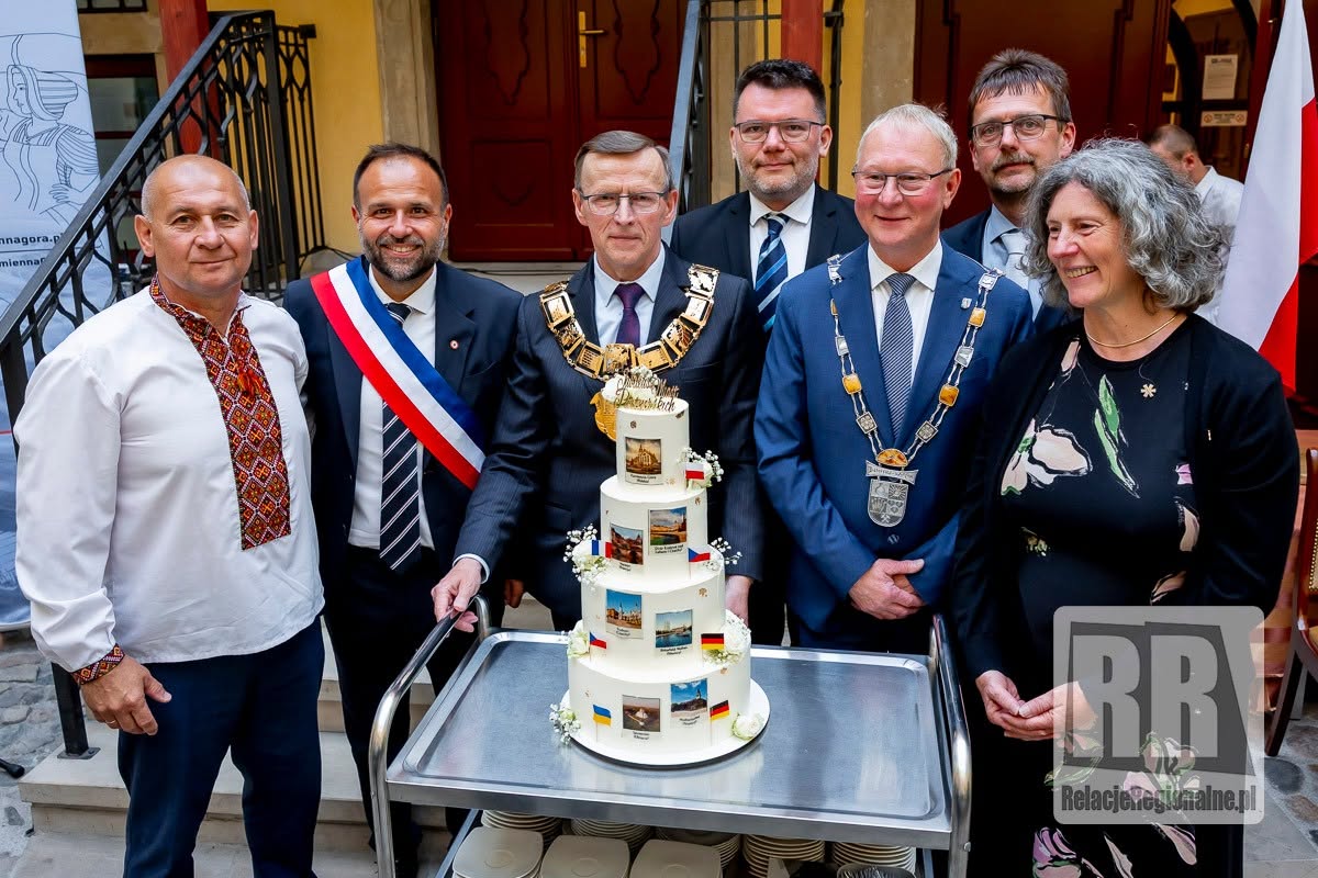 Uroczystość jubileuszu miast partnerskich