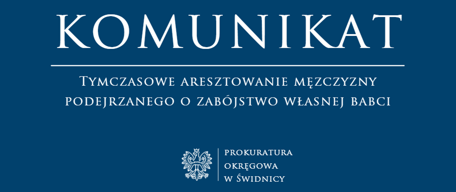 Nożem kuchennym zabił własną babcię