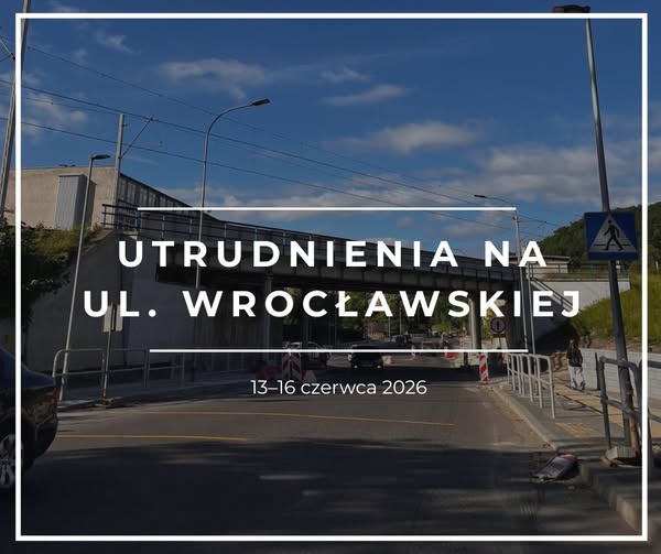 Będą układać ostatnią warstwę asfaltu na Wrocławskiej