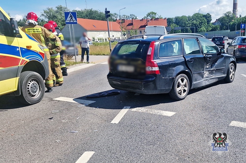 Kolizja na Rondzie Niepodległości